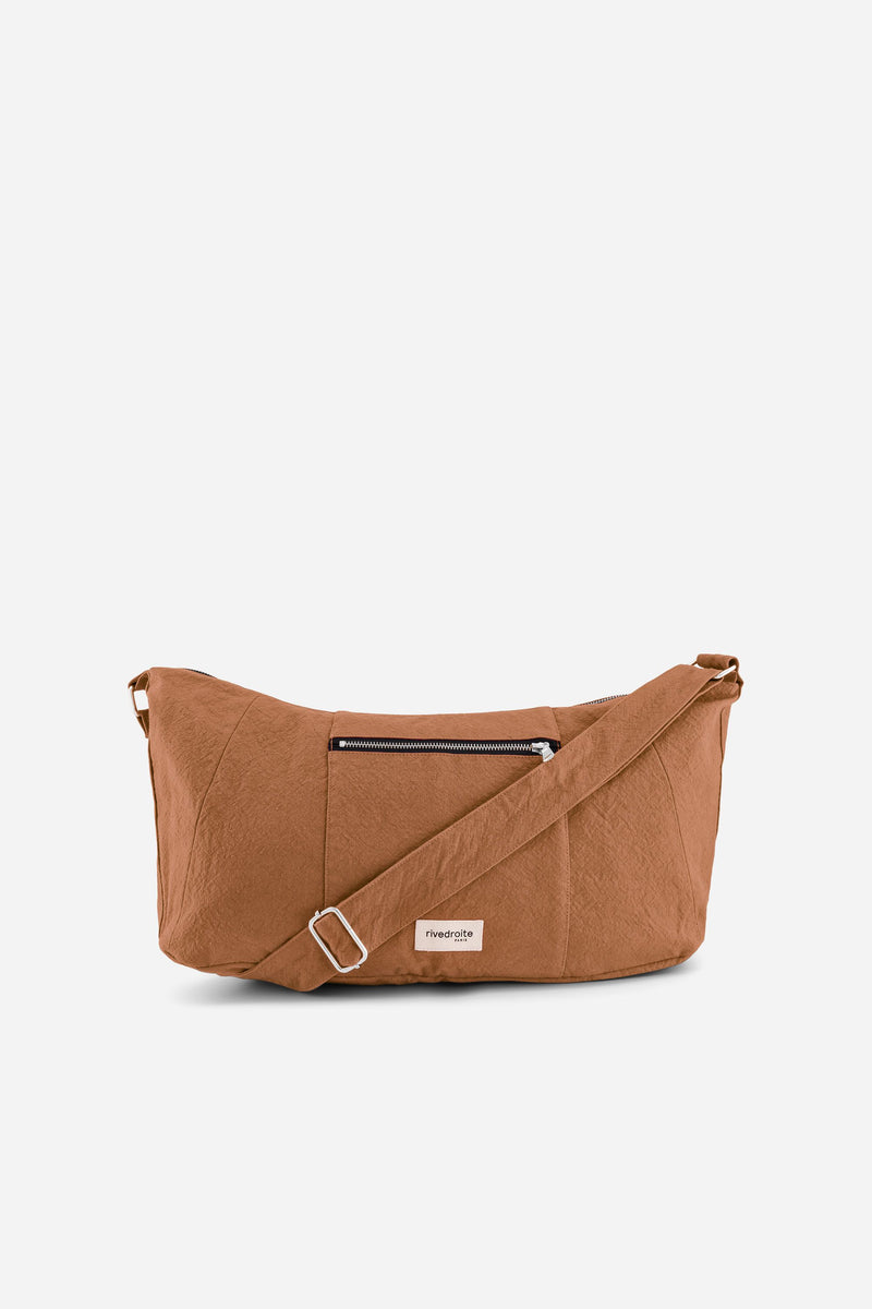 Charlot the crossbody bag - Recycled Cotton Tobacco