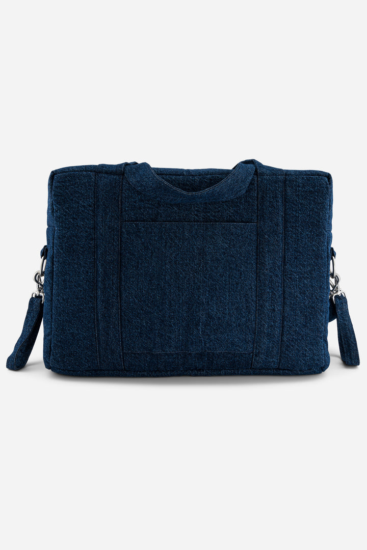Darcy the anti diaper bag - Upcycled Raw Denim – Rivedroite Paris US