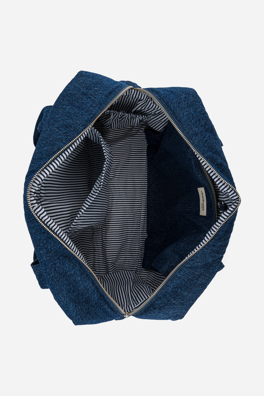 Darcy the anti diaper bag - Upcycled Raw Denim – Rivedroite Paris US
