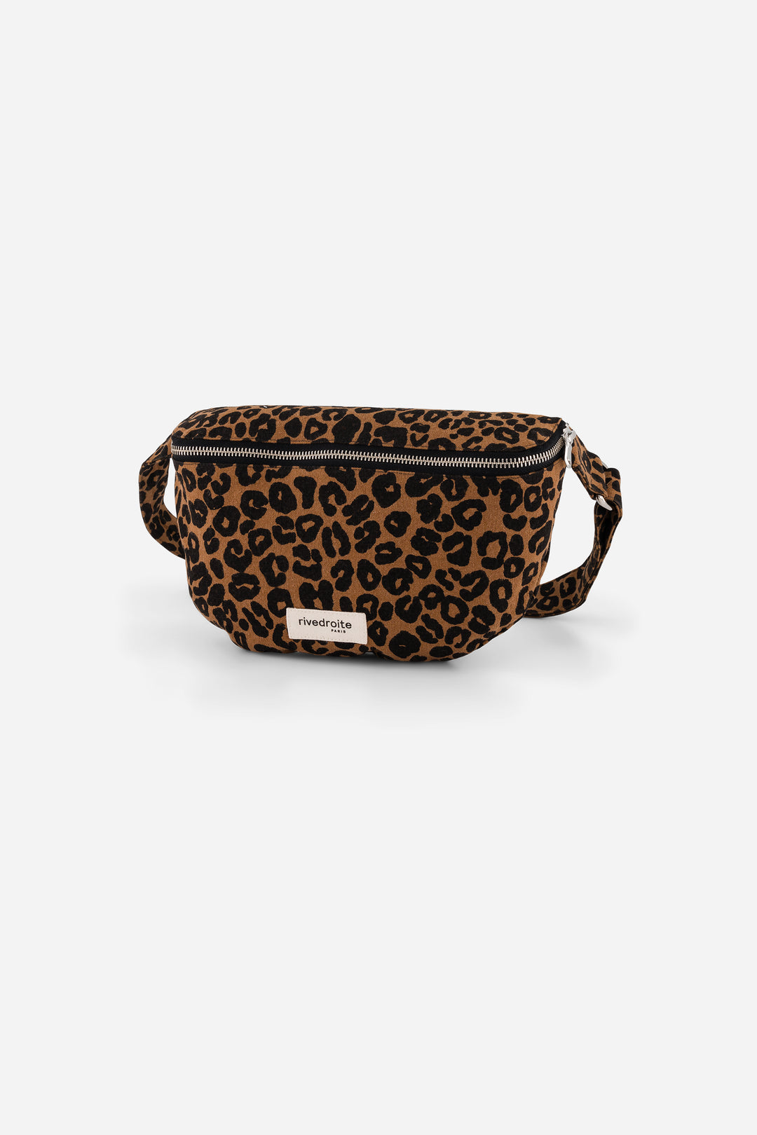 Custine the waist bag Recycled cotton Leopard Rivedroite Paris US