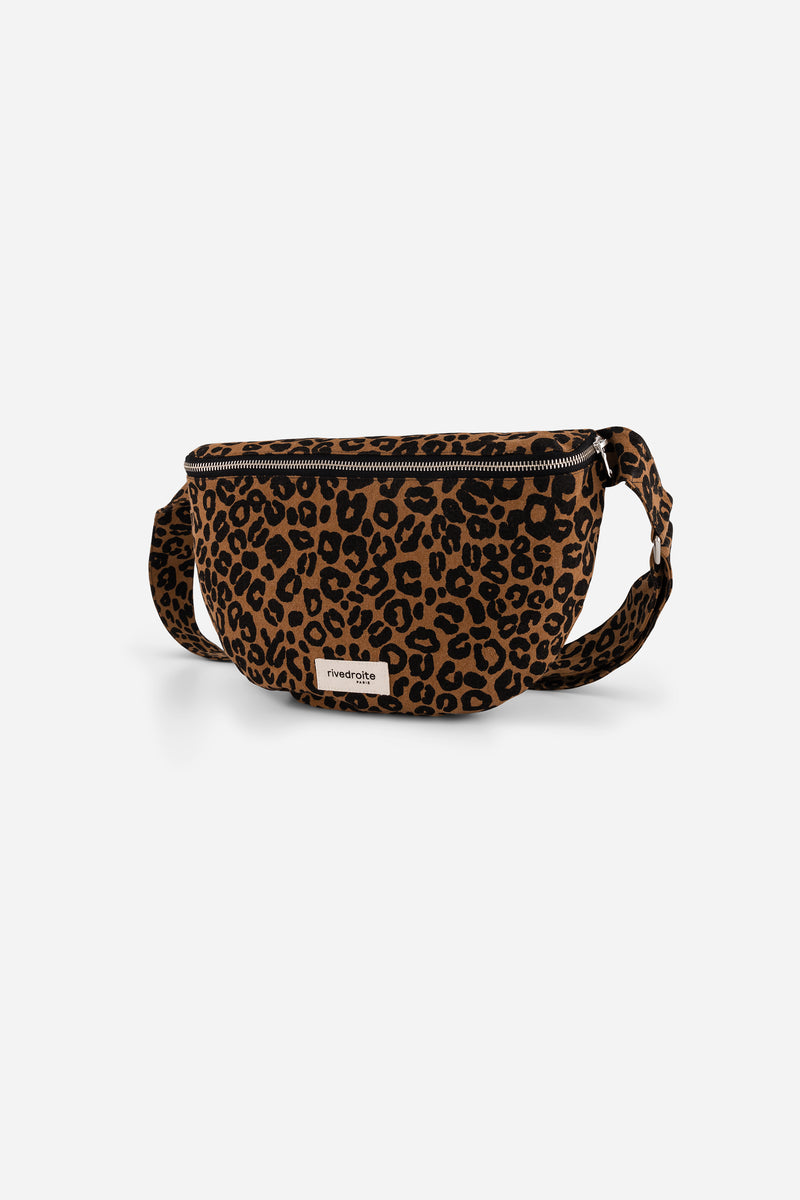 Rivedroite -  Custine XL waist bag Leopard