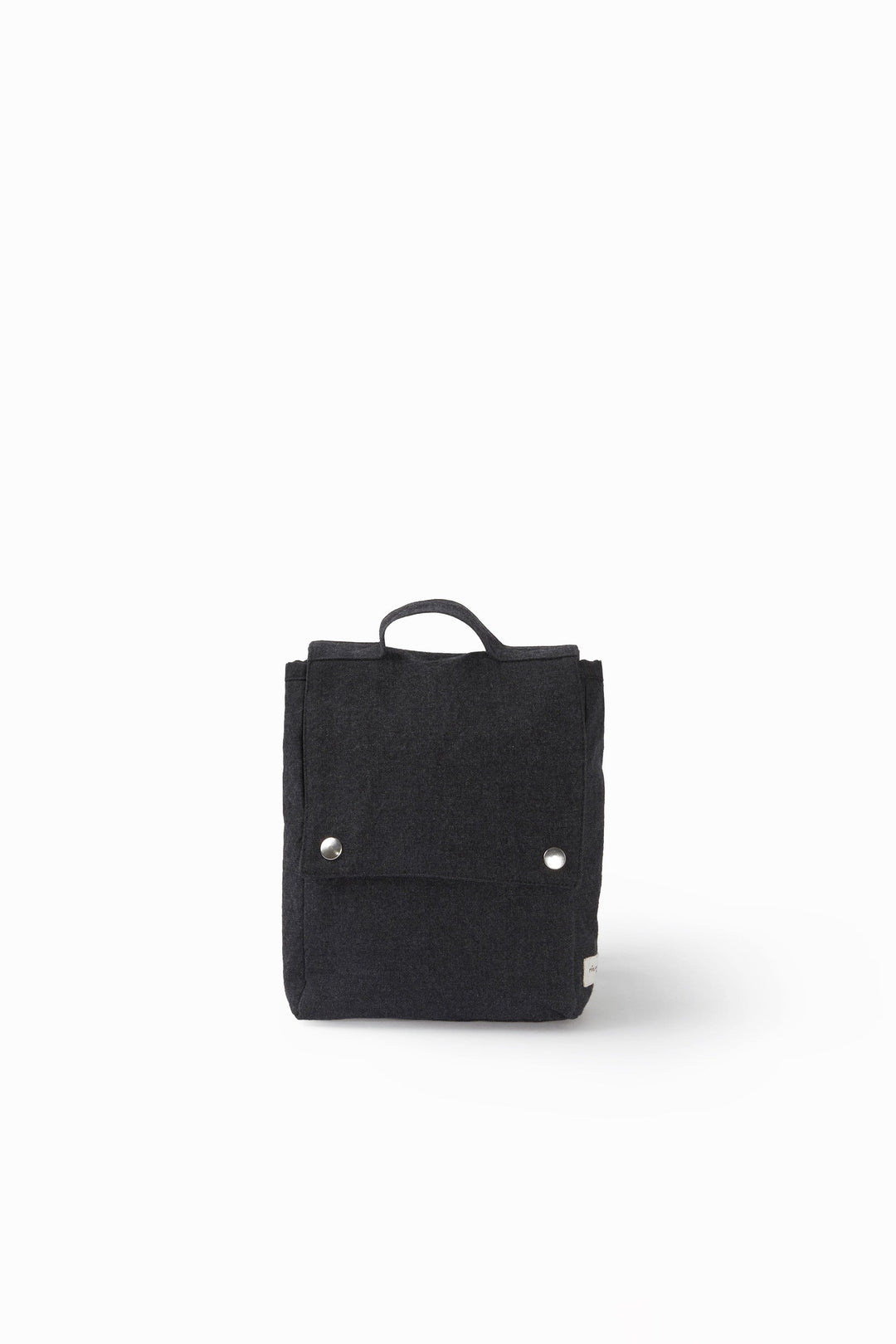 Minimes the toddler backpack - Recycled cotton Black – Rivedroite